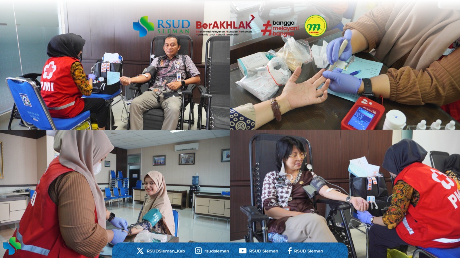 30 Kantong Darah Terkumpul, Wujud Nyata Kepedulian untuk Sesama